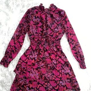 Floral Long Sleeve Dress